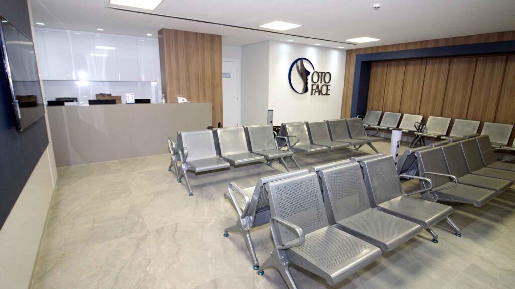 Recepção da Clínica Otoface